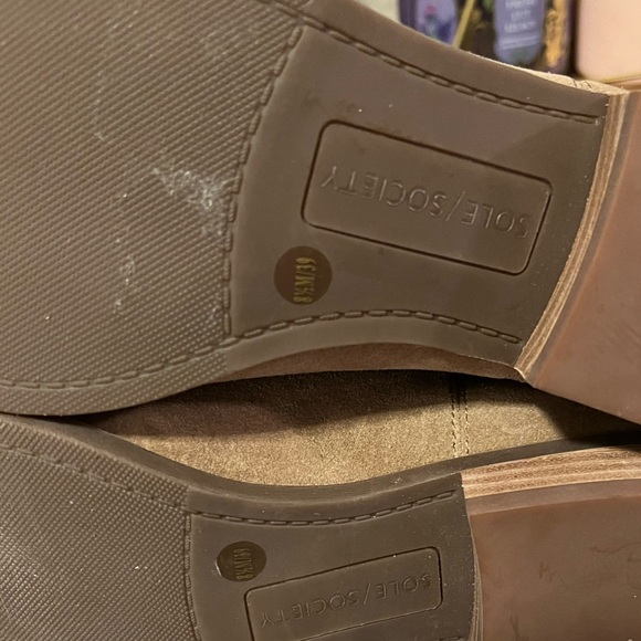 NWOT Sole Society Tan Winter Boots - Picture 5 of 5